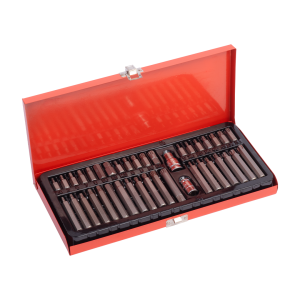 41 Pcs Torx Hex Star Socket Set - Image 1